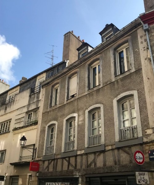 Chantier à Vannes – Porte Prison