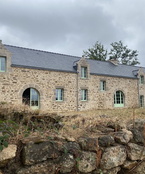 Rénovation complète d’une longère à Pluneret