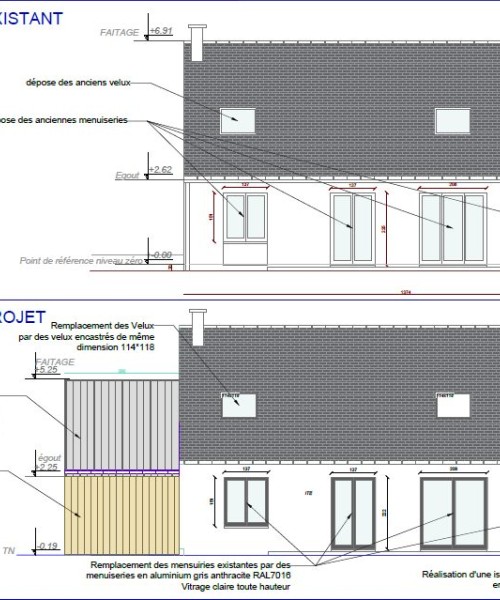 Projet en cours à Arradon